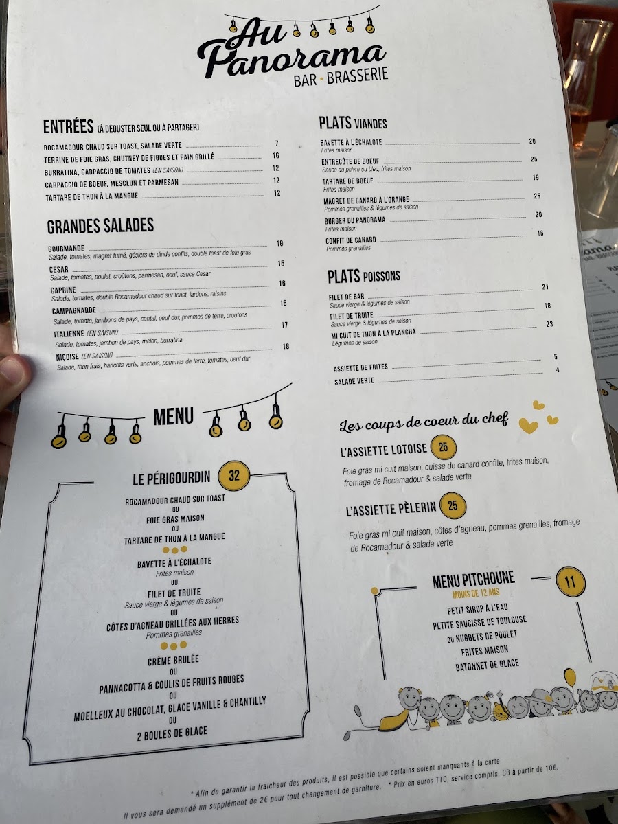 Au Panorama Menu - Image 1